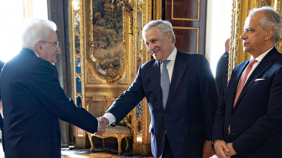 Tajani, solidarietà a Mattarella per gli attacchi ricevuti