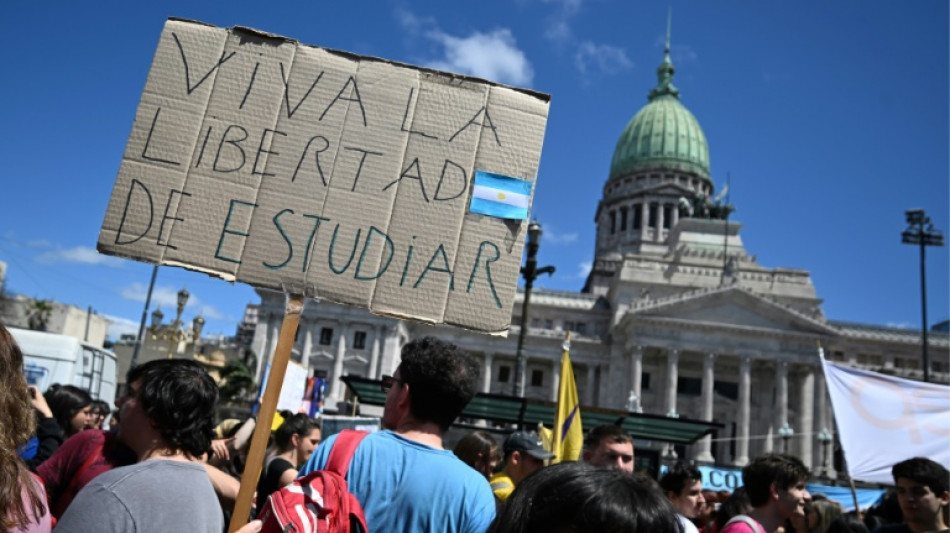 Argentina MPs back Milei's veto of university funding