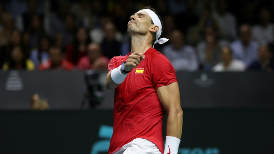 Spain's Nadal loses in Davis Cup quarter-finals singles opener