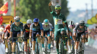 Tour de France sprinter's jersey 'unreal' for pioneer Girmay