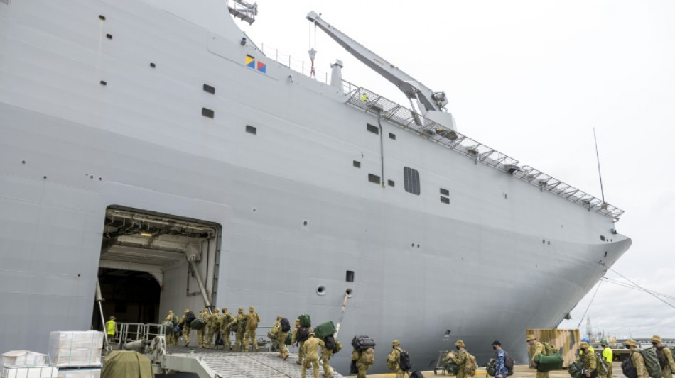 Covid-hit Australian aid ship to dock in virus-free Tonga despite risk