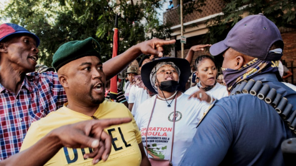 Proteste gegen Arbeitsmigranten in Südafrika