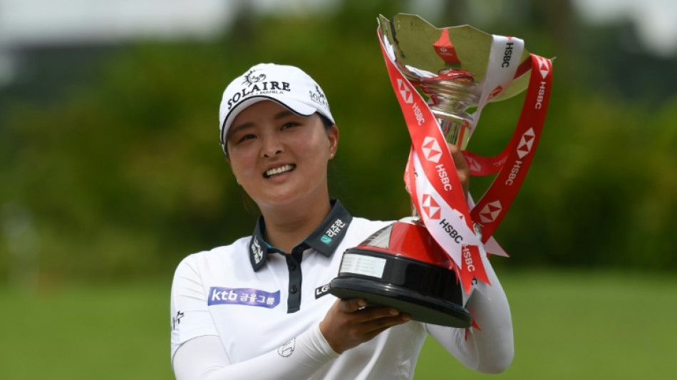 South Korea's Ko storms to Singapore victory