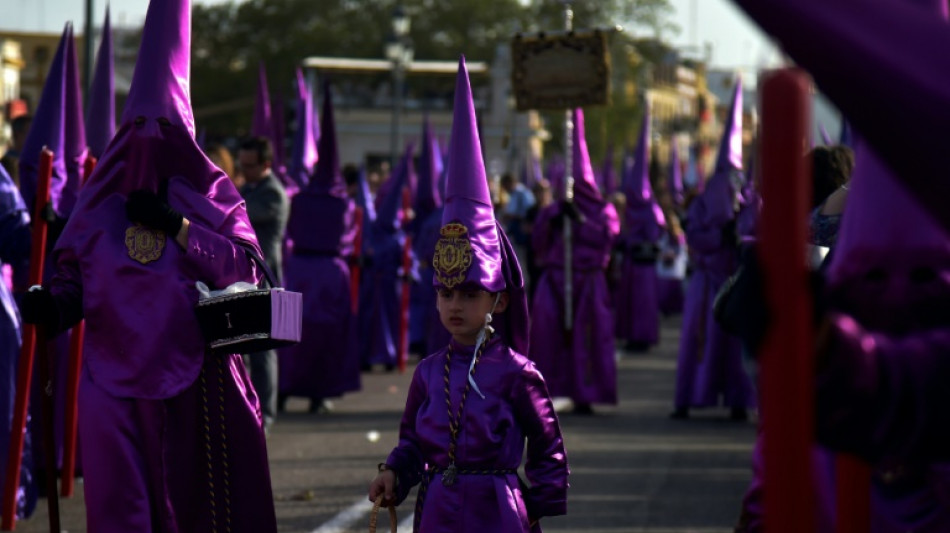 Spain's begins centuries-old Easter processions