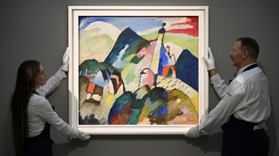 Kandinsky masterpiece sells for record $45 million