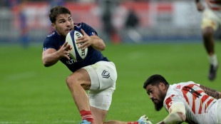 XV de France: les Bleus et Dupont en démonstration face au Japon