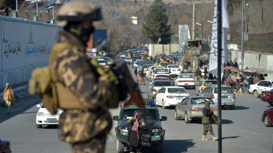 Afghan women rally at Taliban approved protest