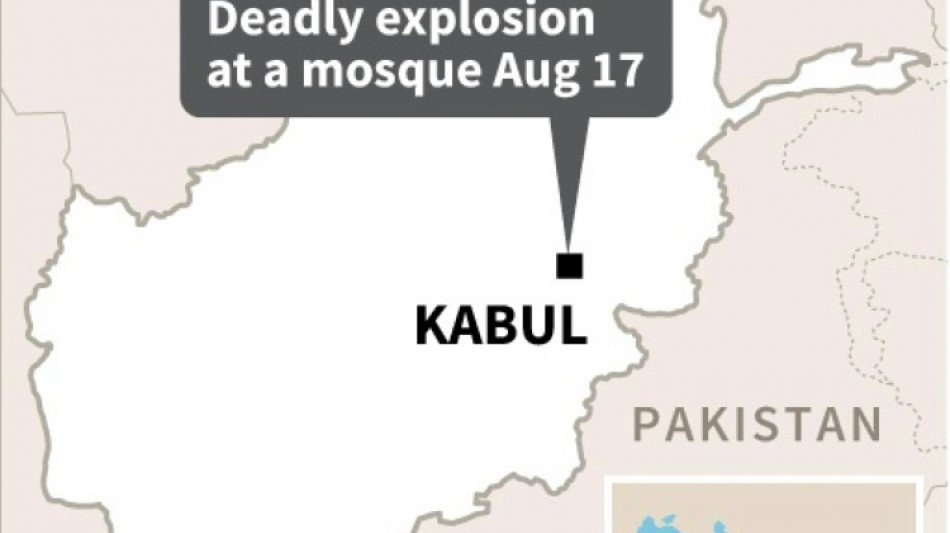 Death toll in Kabul mosque blast rises to 21: police