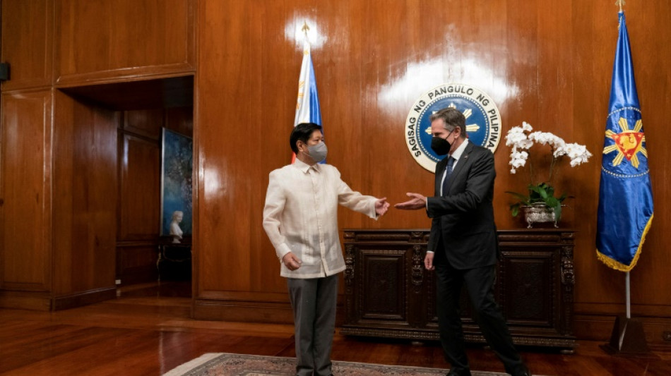 Blinken elogia "fuerte" alianza entre EEUU y Filipinas en Manila