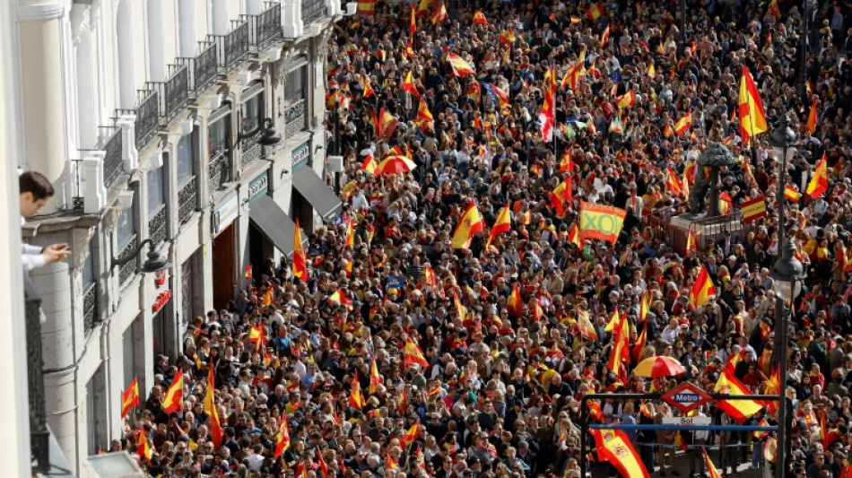 Direita na Espanha vai às ruas contra Sánchez e lei de anistia a separatistas catalães