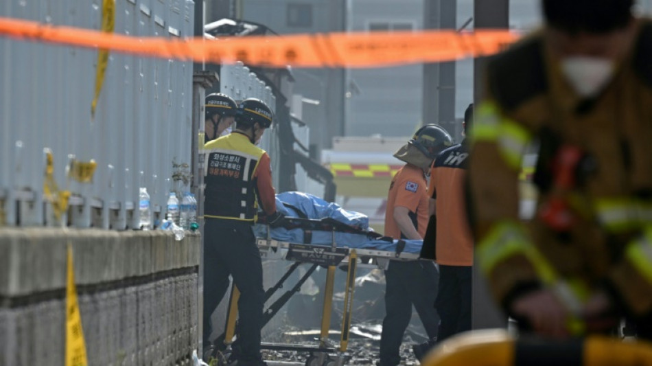 Corée du Sud: une vingtaine de corps retrouvés après l'incendie d'une usine de batteries