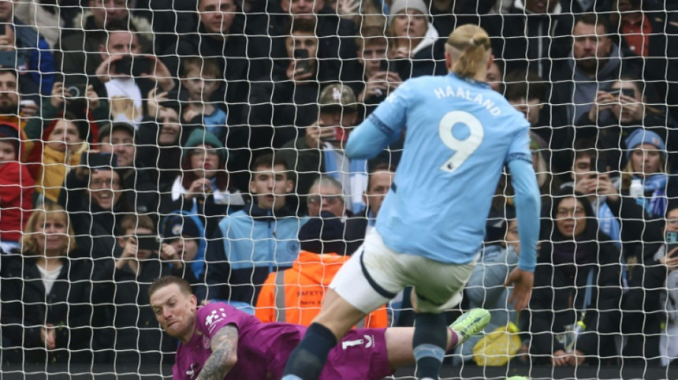 Man City pay penalty for Haaland miss in Everton draw