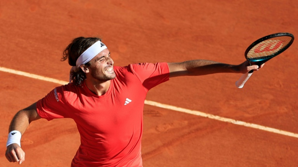 Tsitsipas storms back to sink Sinner in Monte Carlo 