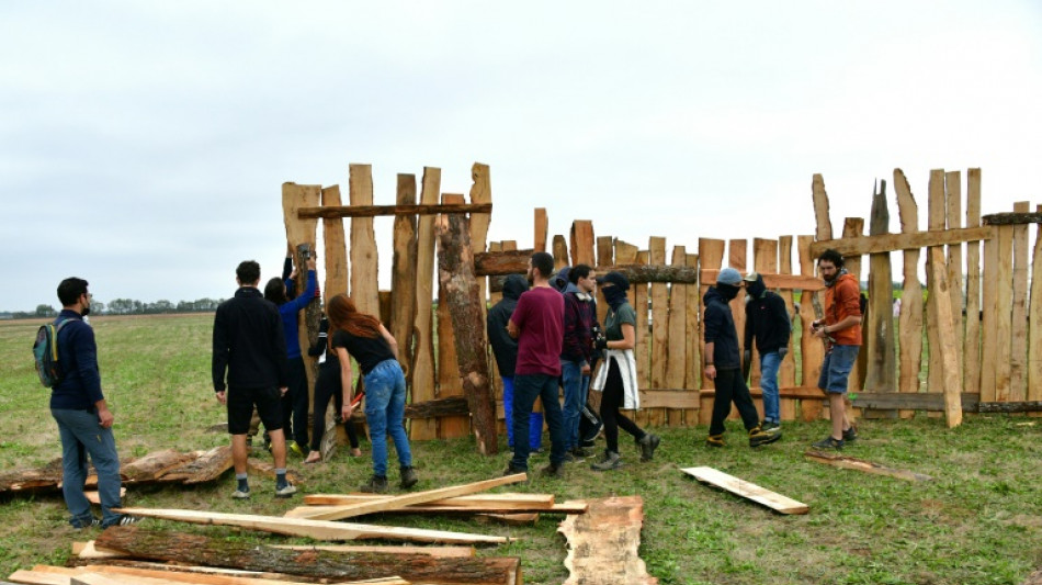 French government slams 'eco-terrorism' as water protesters dig in