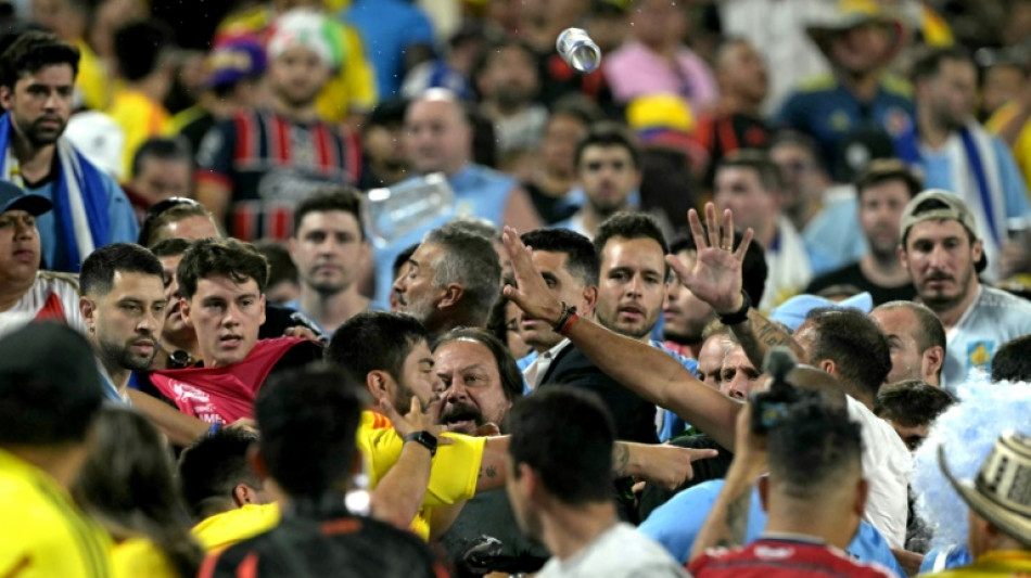 Colômbia-Uruguai pelas semis da Copa América termina com briga nas arquibancadas