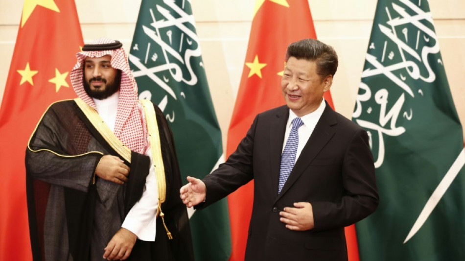 Chinese flags flutter in Saudi capital ahead of Xi visit