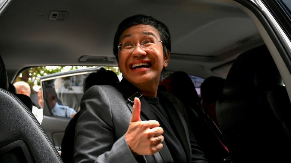 La Nobel de la Paz filipina, Maria Ressa, absuelta de evasión fiscal