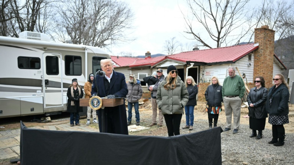 Trump threatens aid cutoff on US disaster zone visits