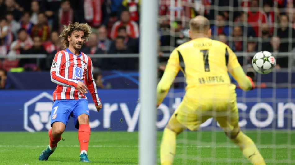 C1: Porté par Griezmann, l'Atlético domine Leipzig 2-1