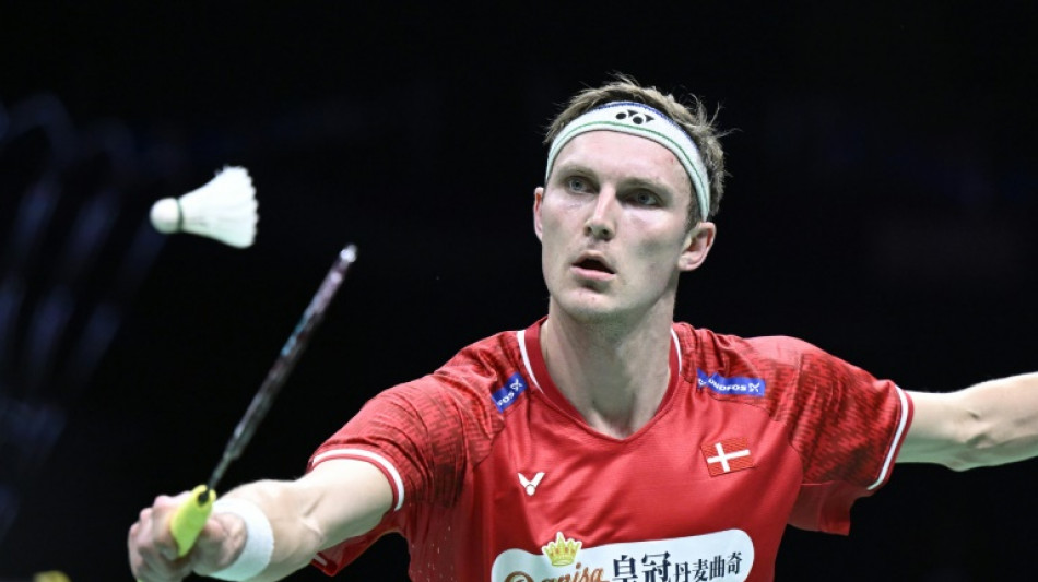 Olympic champion Axelsen out of Indonesia Open with ankle injury