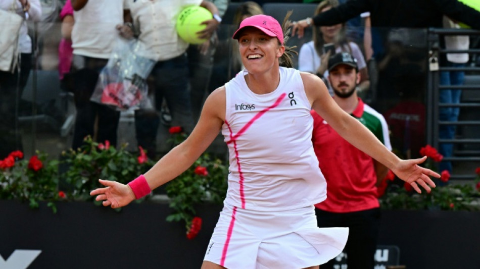 Swiatek demolishes Sabalenka to win third Rome title