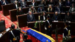 Colombian politicians, family, bid farewell to Botero before public homage