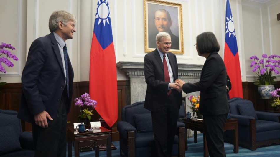 La presidenta taiwanesa destaca la alianza con EEUU en la visita de una delegación