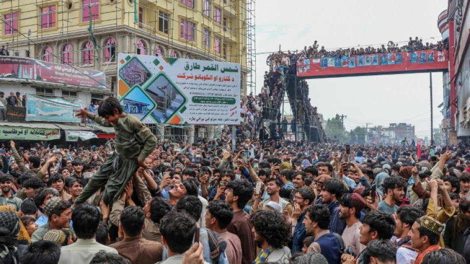 Celebrations erupt in Afghan cities after World Cup heroics