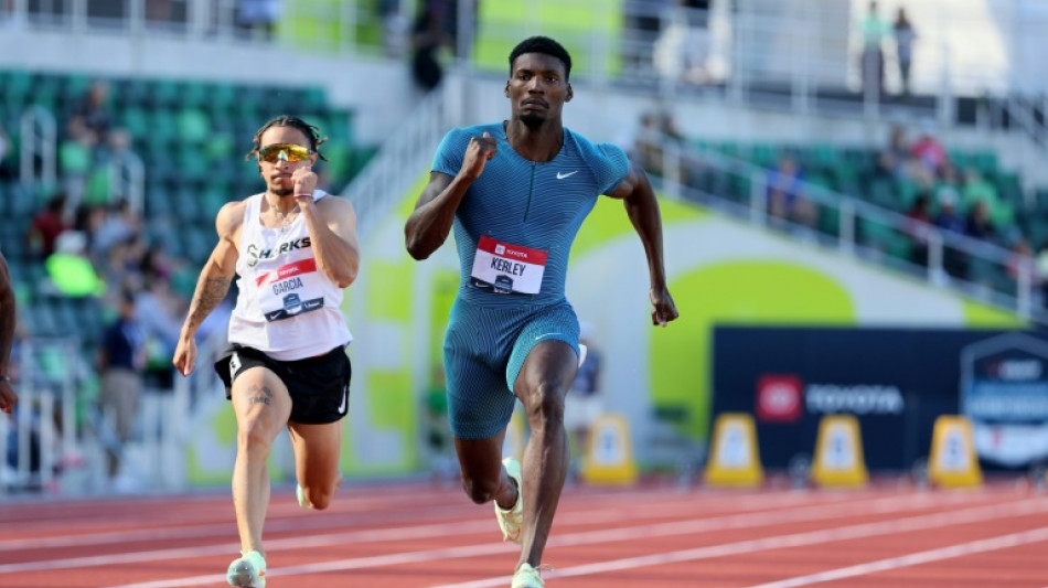 Kerley logra la mejor marca del año en 100m (9,83s) en las pruebas de EEUU al Mundial