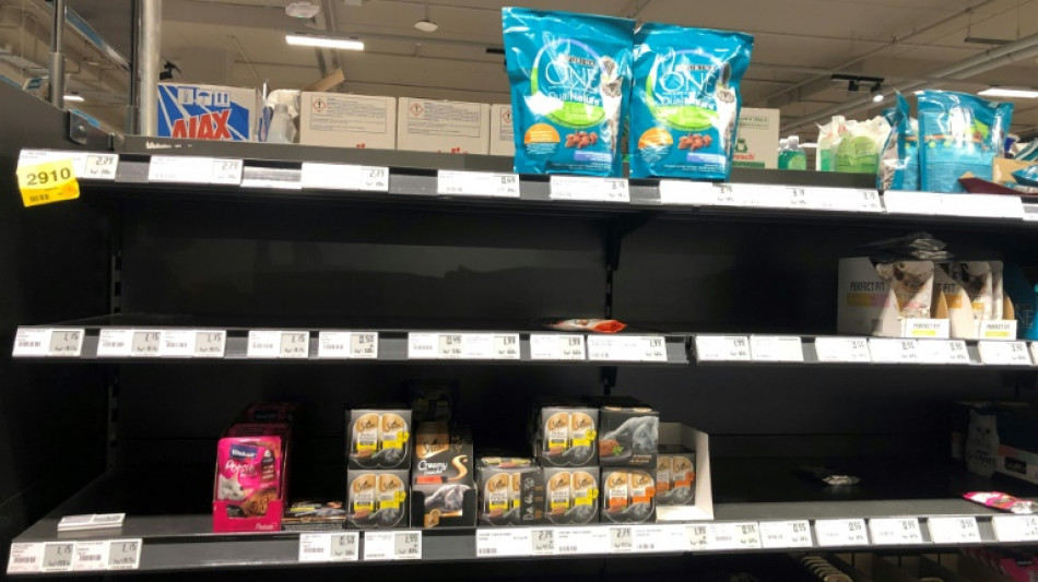 Empty shelves as German supermarkets resist price hikes