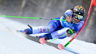 Brignone tops times in first run of Kronplatz giant slalom