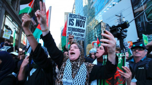 Milhares de manifestantes pedem 'Palestina livre' em Nova York