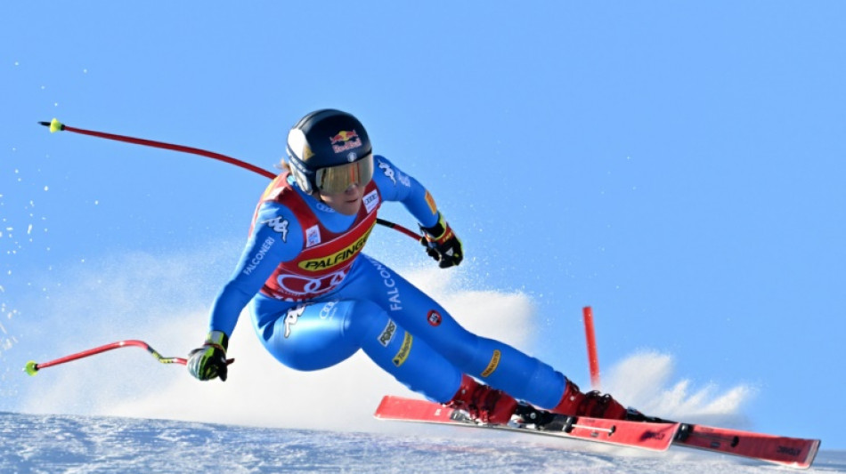 Ski alpin: Goggia en séance de rattrapage à Cortina