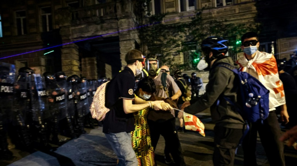 Géorgie: une soixantaine de manifestants pro-européens arrêtés