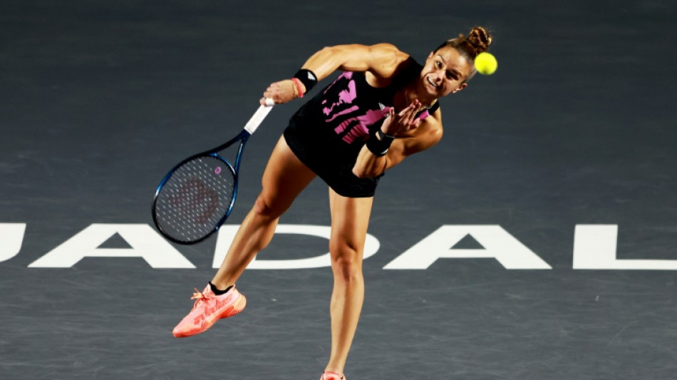 La griega Sakkari avanza a cuartos de final del Abierto de Guadalajara