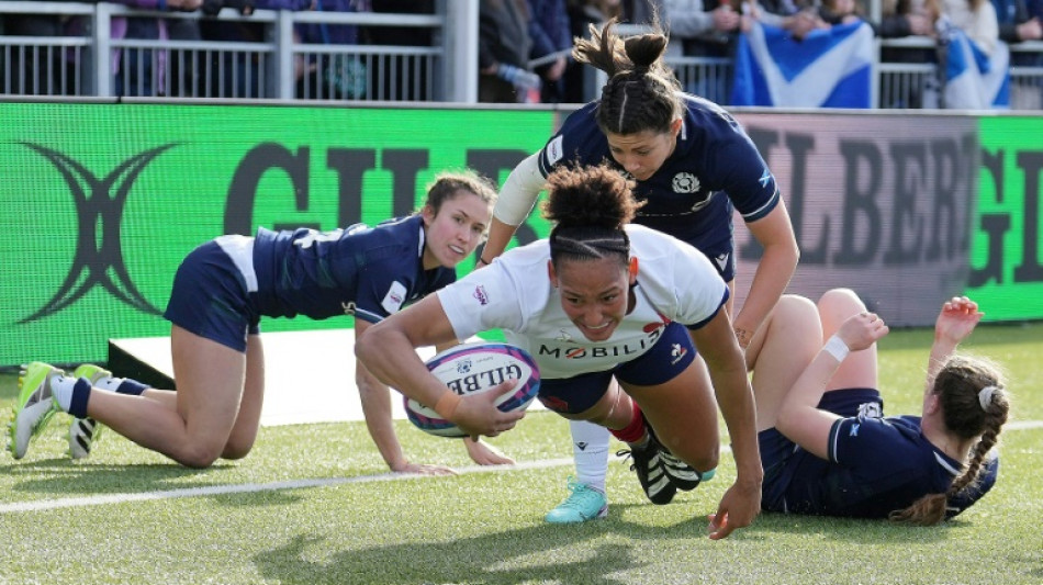 France battle past Scotland in Women's Six Nations