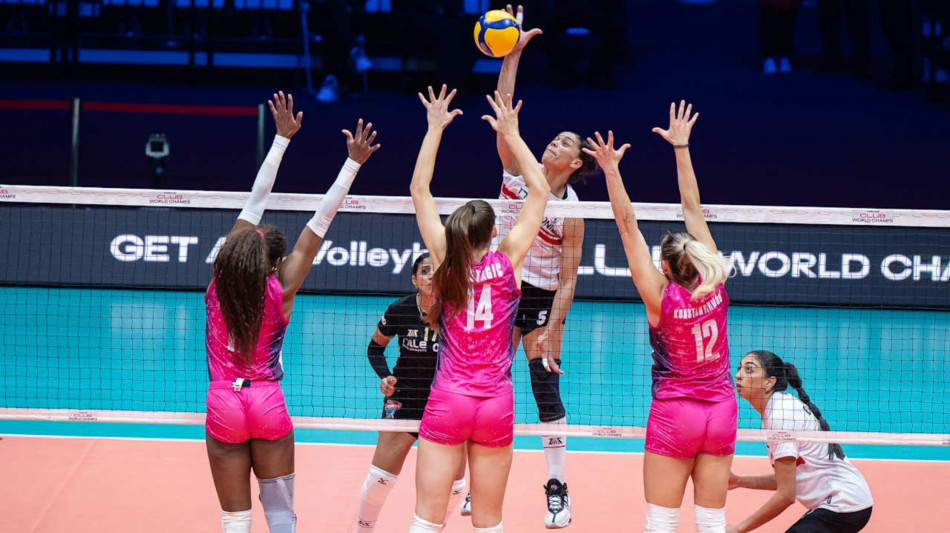 Pallavolo: Mondiale Club donne; semifinale è Conegliano-Milano