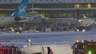 Video shows Toronto plane's hard landing before flipping