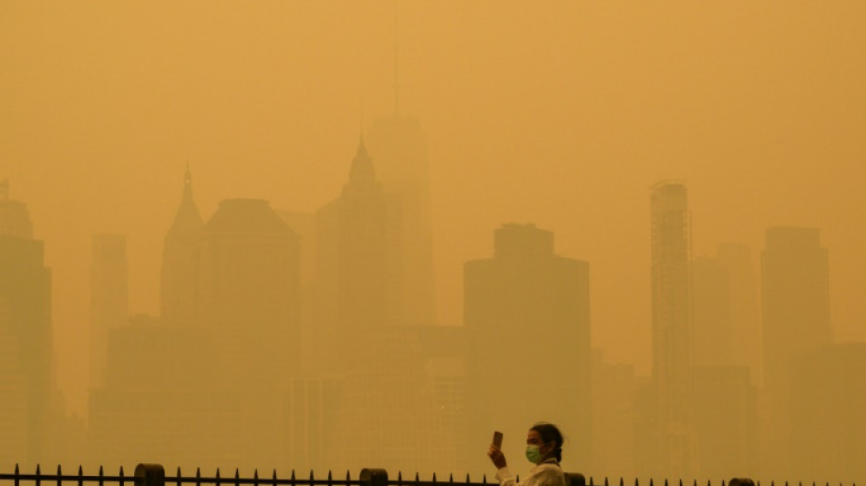 Incendios en Canadá cubren Nueva York de una niebla apocalíptica