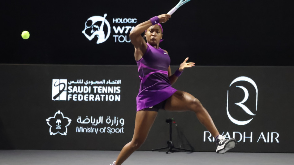 Wta Finals: Gauff in finale contro Zheng