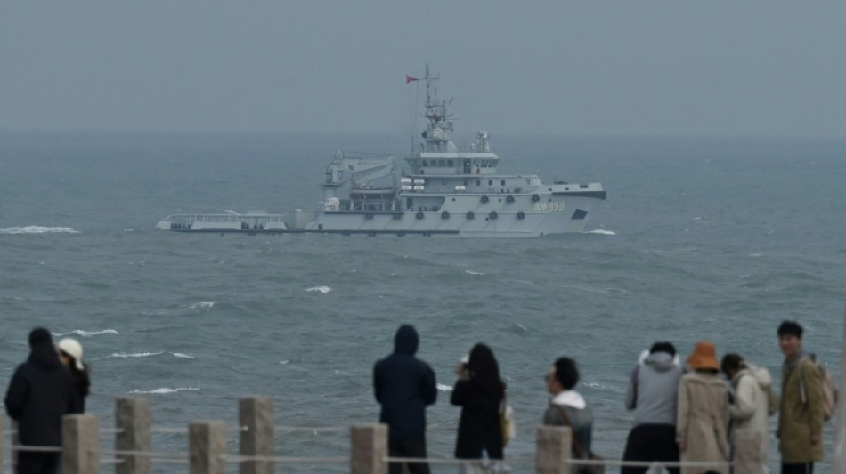 China lanza maniobras militares en el estrecho de Taiwán