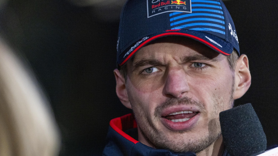 F1: Verstappen, 'titolo a Las Vegas? Non sono il più veloce'