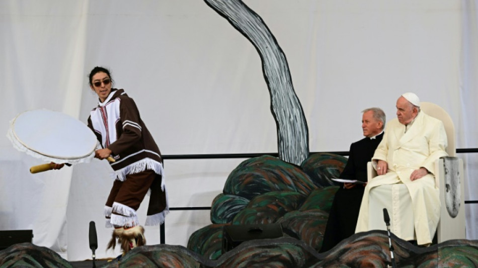 Pope apologizes to Inuit for abuse on last leg of penitential Canada trip