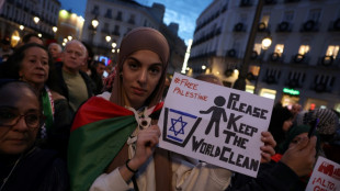 Cientos de personas marchan en Madrid para exigir un alto el fuego en Gaza