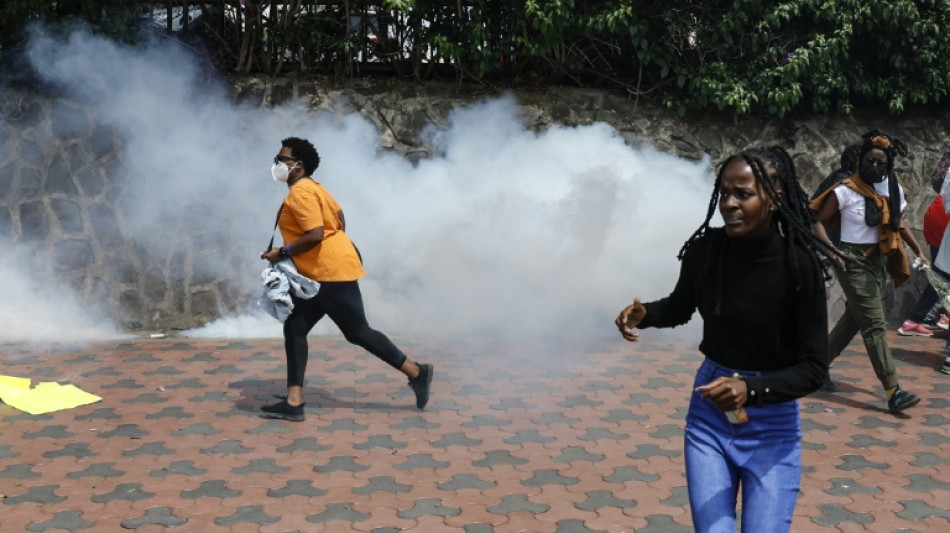 Kenya: gaz lacrymogènes et arrestations lors d'une marche contre les féminicides