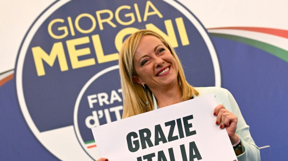 Far-right Meloni set to become Italy's first woman PM