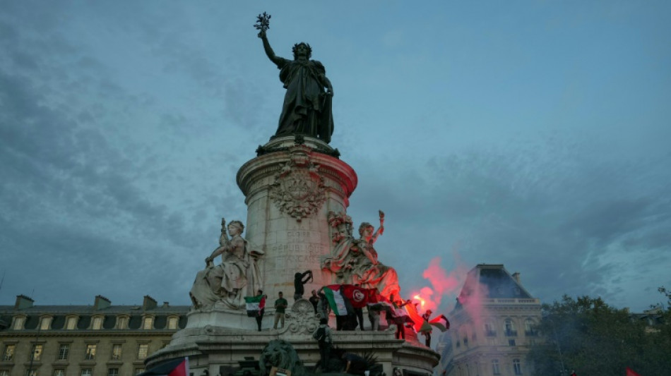 Trotz Verbots pro-palästinensischer Demos in Frankreich kommt es zu Kundgebungen