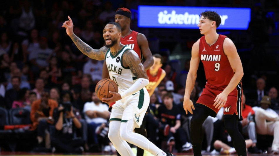 NBA: Lillard et Milwaukee arrachent la victoire à Miami