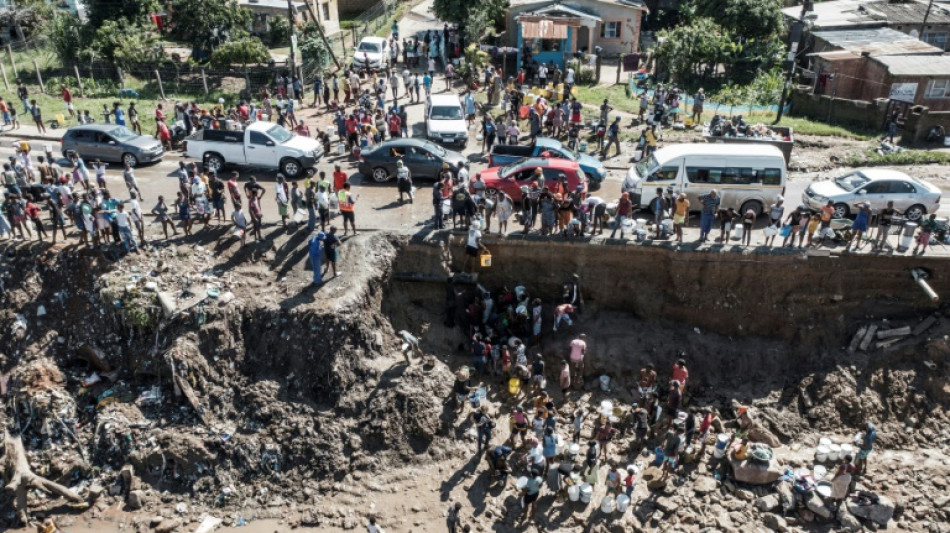 Los más pobres son los más afectados por las inundaciones en Sudáfrica