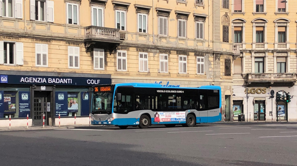 Sciopero trasporti, a Trieste stamani solo metà delle corse